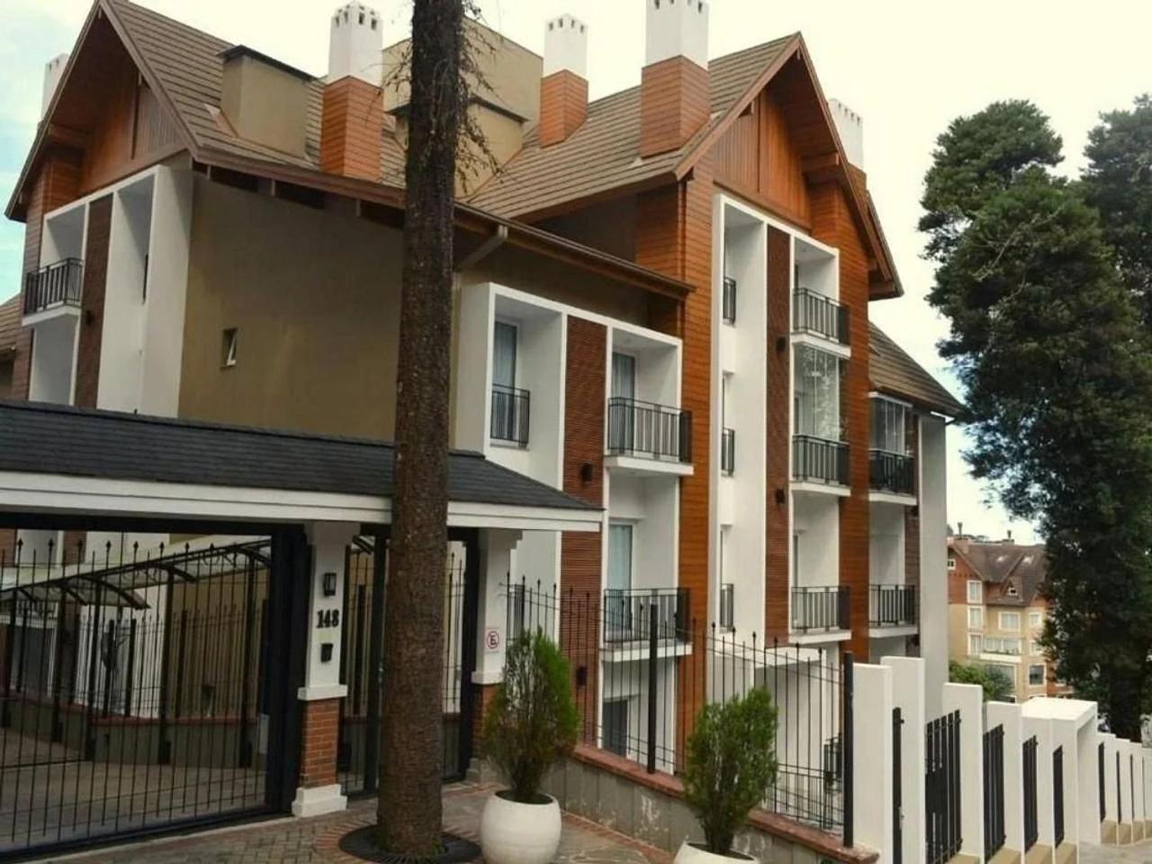 Locar-In Gramado - Loft One Centro I Apartment Ngoại thất bức ảnh
