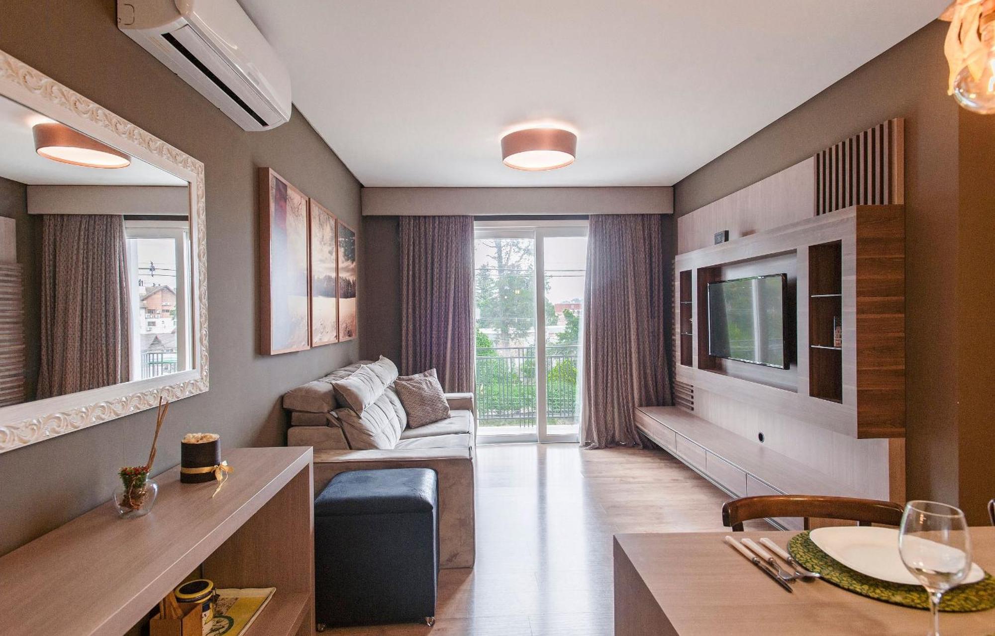 Locar-In Gramado - Loft One Centro I Apartment Ngoại thất bức ảnh