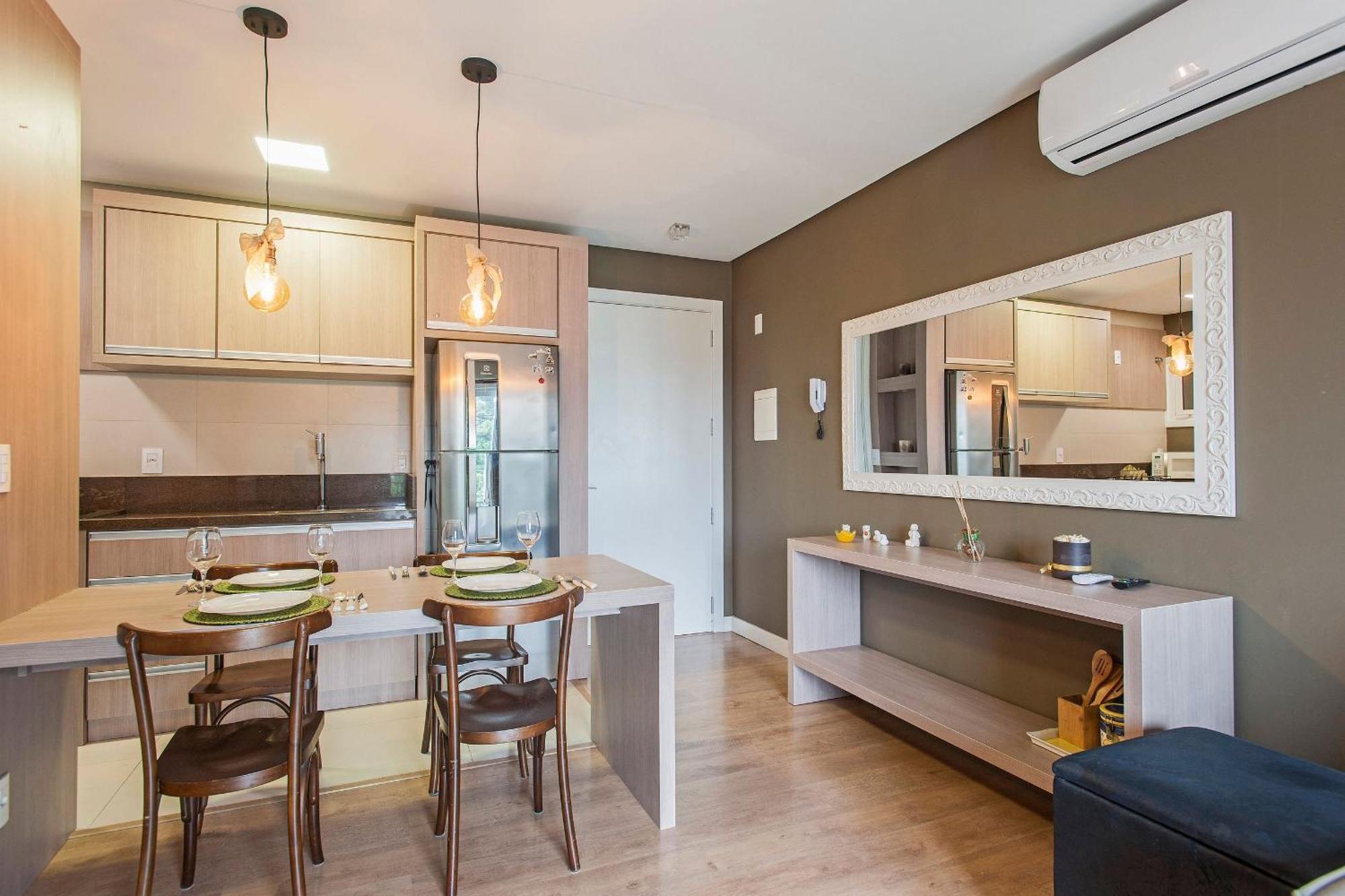 Locar-In Gramado - Loft One Centro I Apartment Ngoại thất bức ảnh